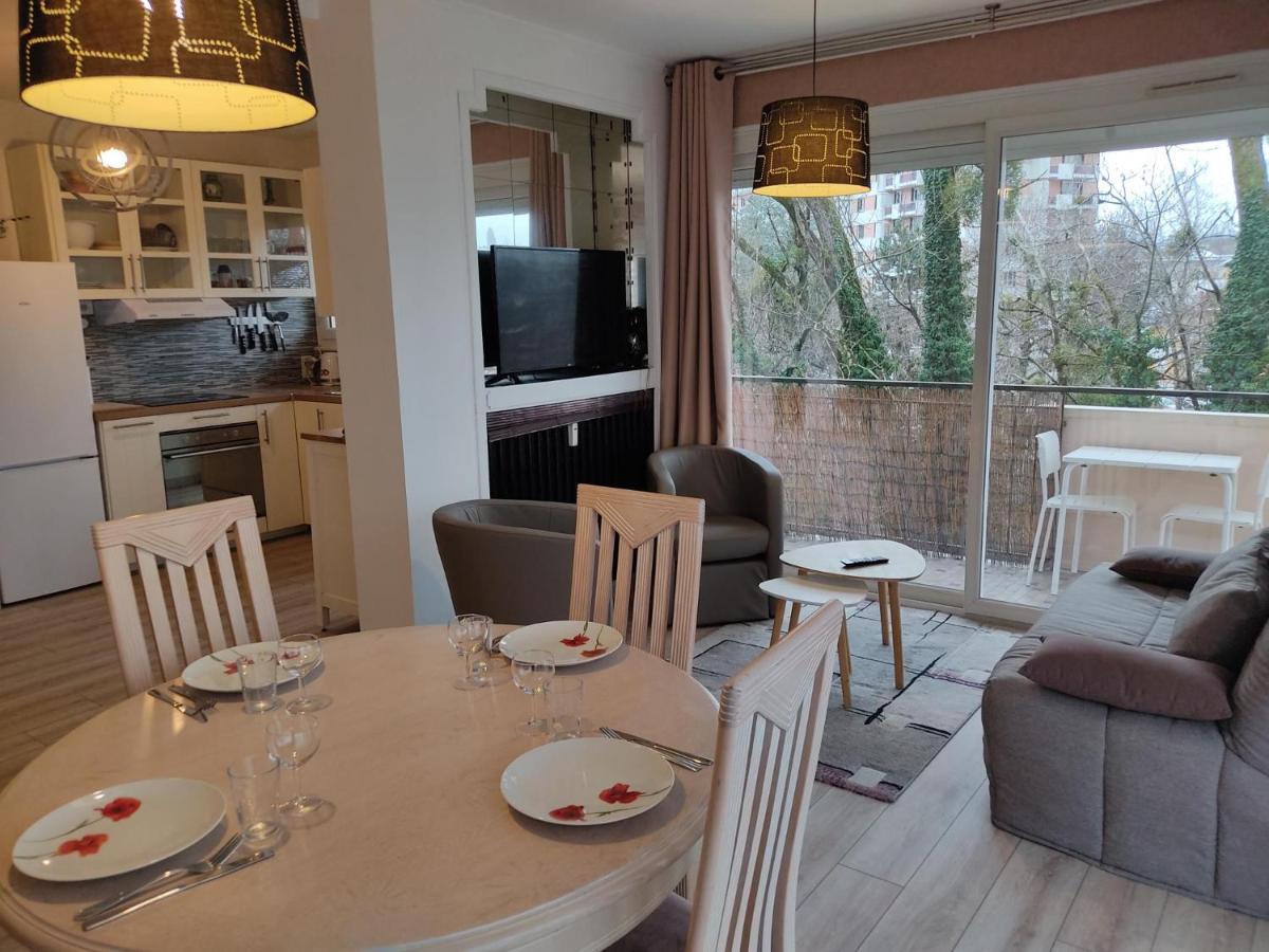 Charmant Appartement Au Bord Du Thiou - Annecy Esterno foto